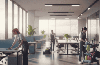 Cleaning in Office