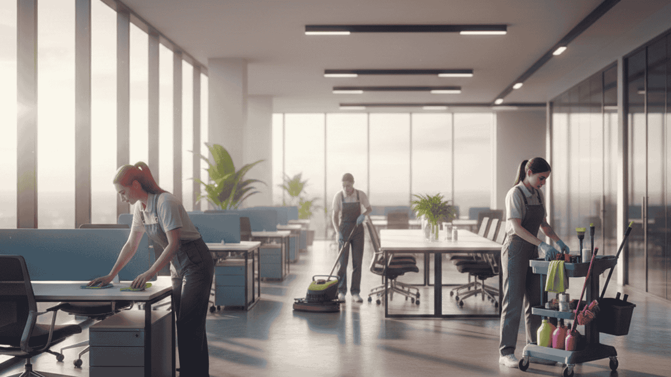 Cleaning in Office